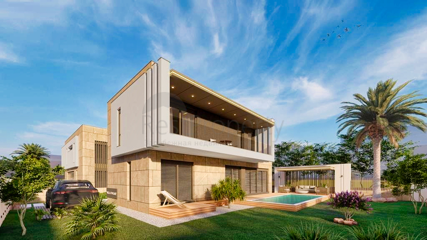 4+1 villa in Belek area of 220 m2 - Antalya 