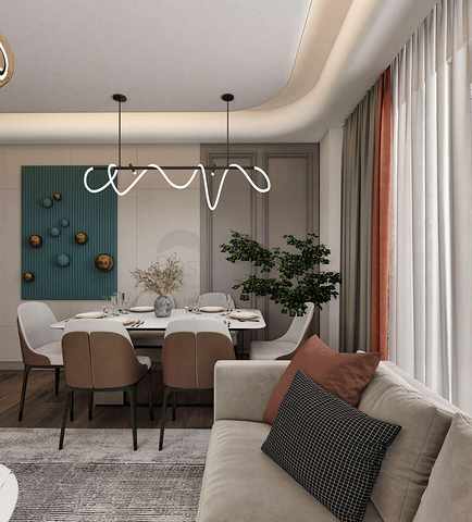 Apartments 2+1 and 3+1 in the elite area of Antalya