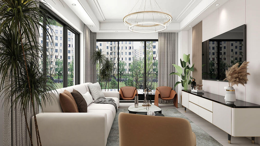 Apartments 2+1 and 3+1 in the elite area of Antalya