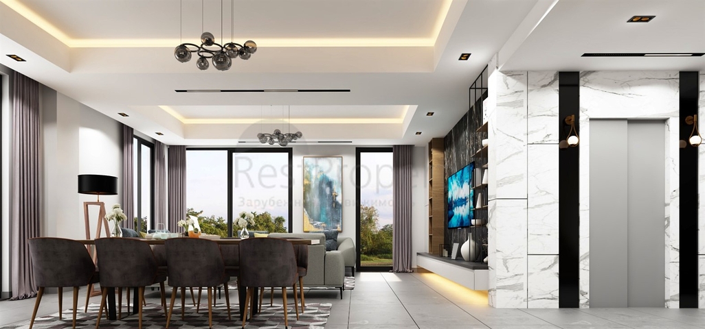 5+2 villa in Mollayusuf - Antalya neighborhood