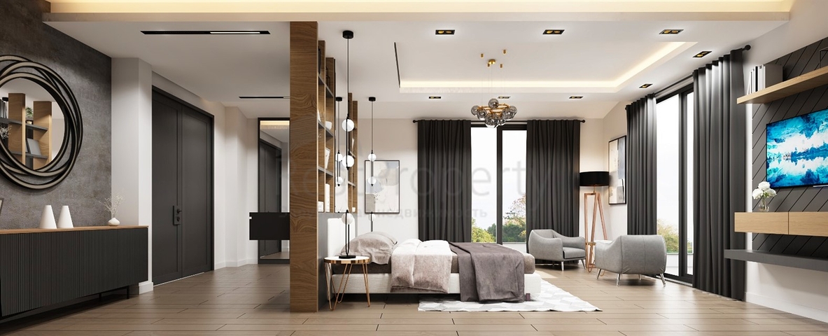 5+2 villa in Mollayusuf - Antalya neighborhood