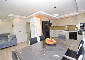 A 3+1 apartment in the Guzeloba - Antalya neighborhood