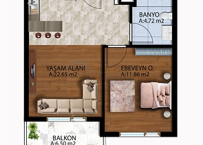 Investment project in the Altyntas - Antalya area 