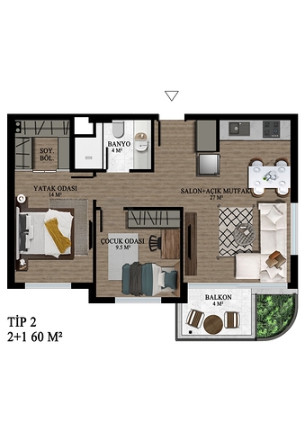 Investment project in the Altyntas - Antalya area 