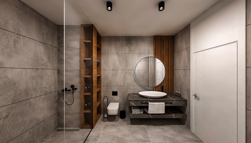 4+1 villa in Doshemealti - Antalya area 