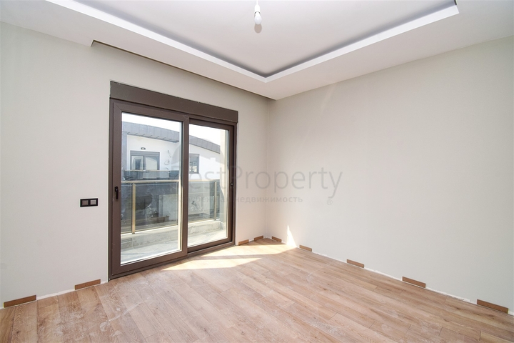 4+1 apartments in the Kyzyltoprak - Antalya microdistrict 