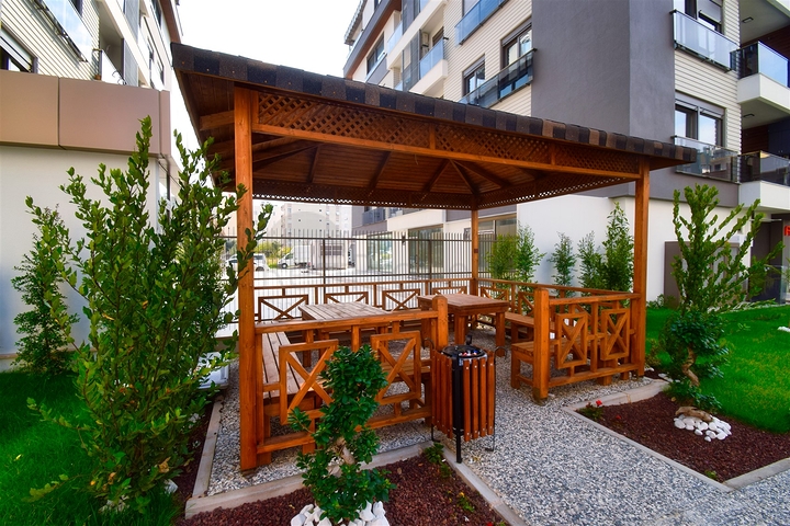 4+1 apartments in the Kyzyltoprak - Antalya microdistrict 