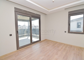 4+1 apartments in the Kyzyltoprak - Antalya microdistrict 