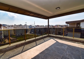 4+1 apartments in the Kyzyltoprak - Antalya microdistrict 