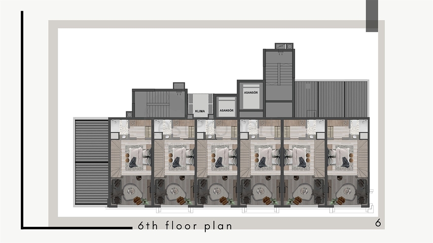 1+1 apartments in Kepez - Antalya area 