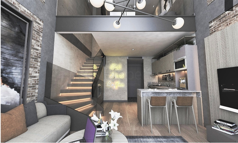 1+1 apartments in Kepez - Antalya area 