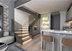 1+1 apartments in Kepez - Antalya area 