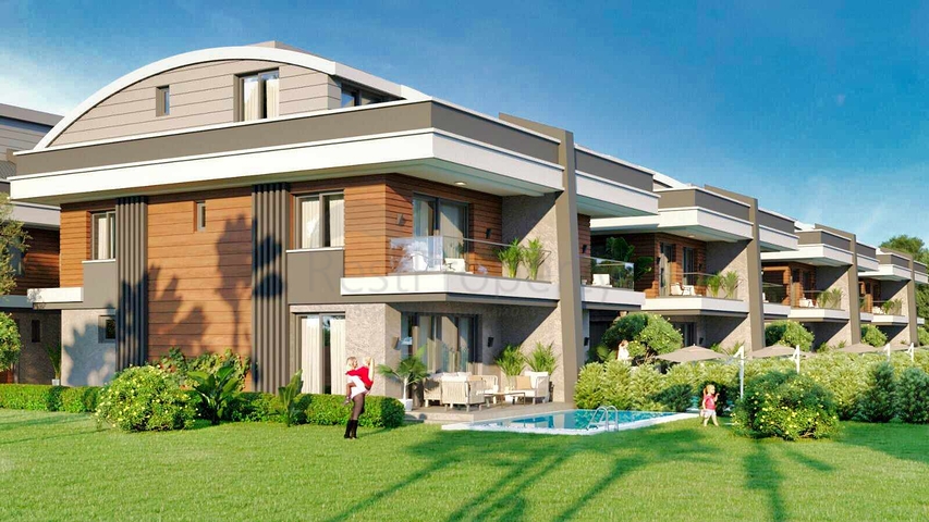 5+1 villa in Mollayusuf - Antalya neighborhood