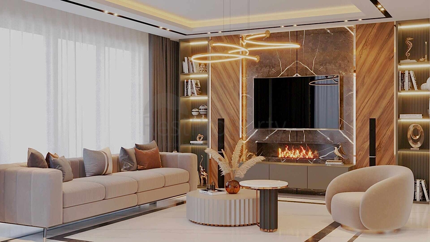 5+1 villa in Mollayusuf - Antalya neighborhood