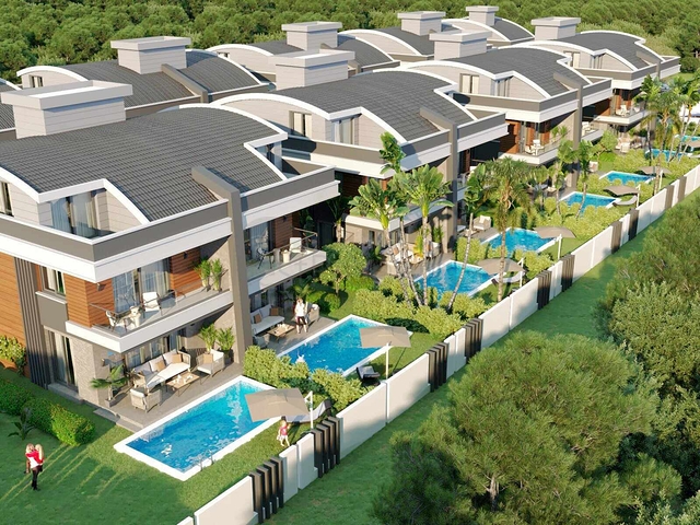 5+1 villa in Mollayusuf - Antalya neighborhood
