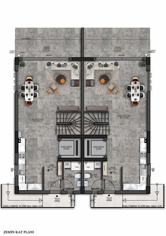 5+1 villa in Mollayusuf - Antalya neighborhood