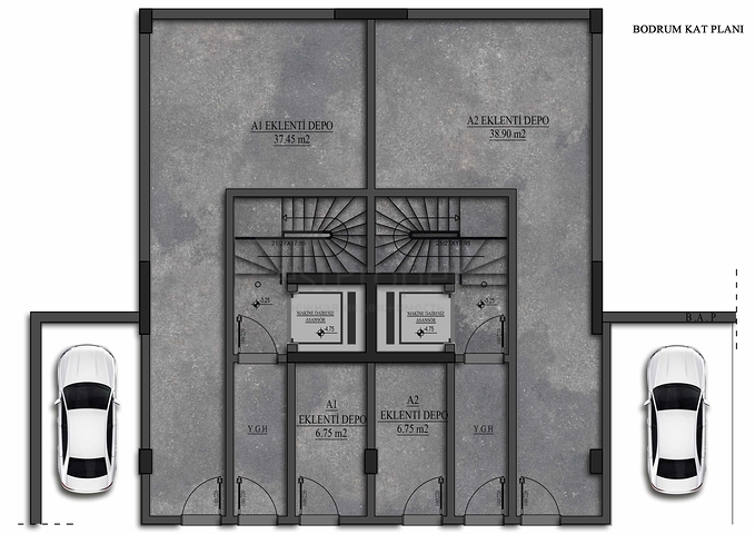 5+1 villa in Mollayusuf - Antalya neighborhood