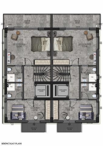 5+1 villa in Mollayusuf - Antalya neighborhood