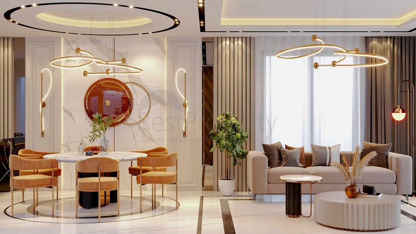 5+1 villa in Mollayusuf - Antalya neighborhood