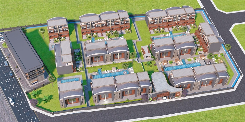 4+1 apartment in Altyntas - Antalya area 