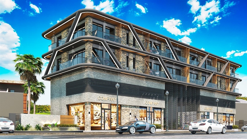 4+1 apartment in Altyntas - Antalya area 