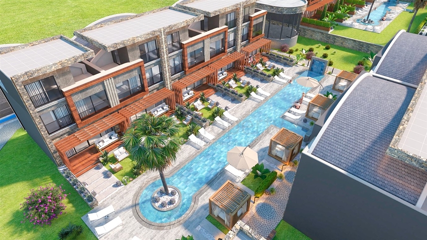 4+1 apartment in Altyntas - Antalya area 