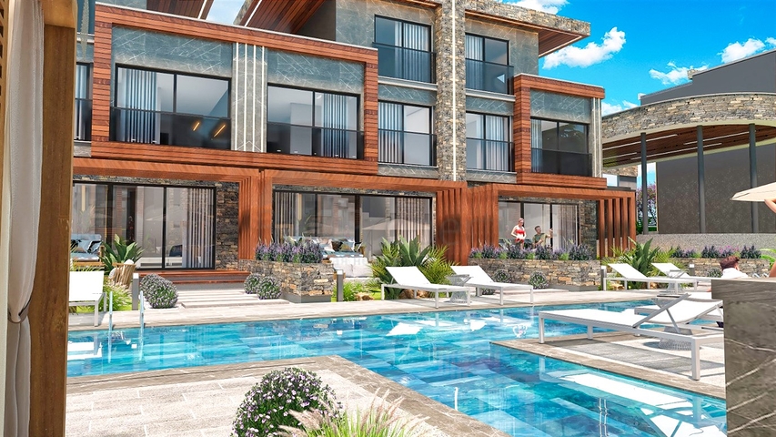 4+1 apartment in Altyntas - Antalya area 