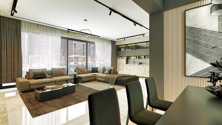 4+1 apartment in Altyntas - Antalya area 