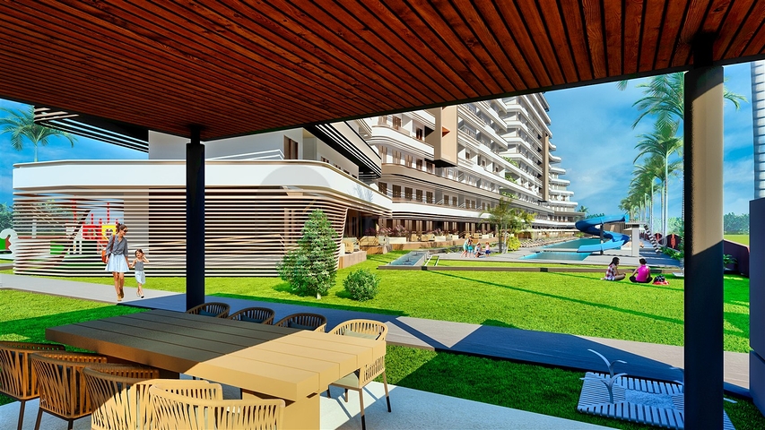 2+1 apartment in Altyntas - Antalya area  