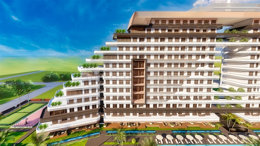 2+1 apartment in Altyntas - Antalya area  