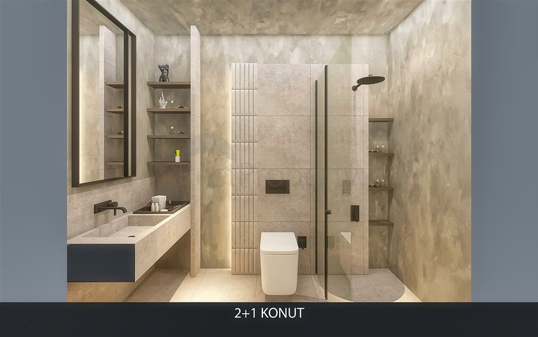 2+1 apartment in Altyntas - Antalya area  