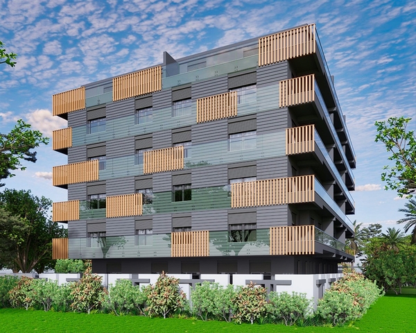 Investment project in Antalya city center  