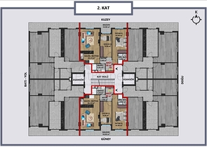 Investment project in Antalya city center  