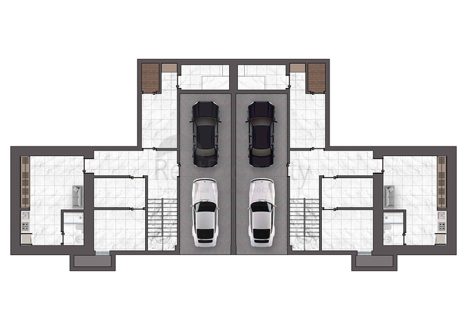 4+1 villas in Doshemealti - Antalya area 