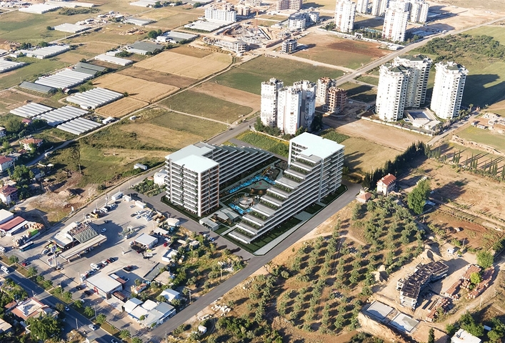 Apartment of 1+1 layout in Altyntas - Antalya area 