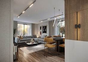 Apartment of 1+1 layout in Altyntas - Antalya area 