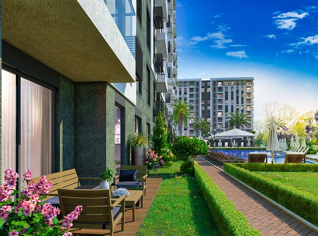 2+1 and 3+1 apartments in Kepez - Antalya area 