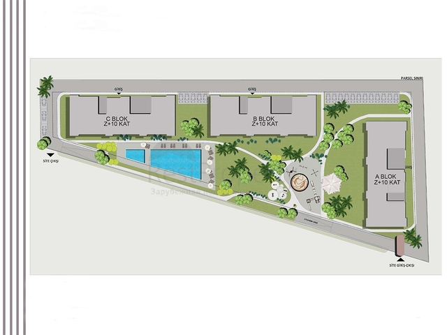 2+1 and 3+1 apartments in Kepez - Antalya area 