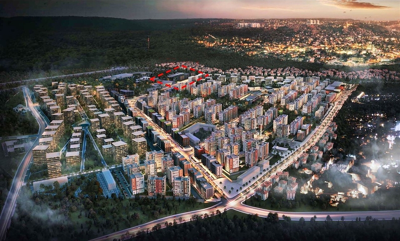 2+1 and 3+1 apartments in Kepez - Antalya area 