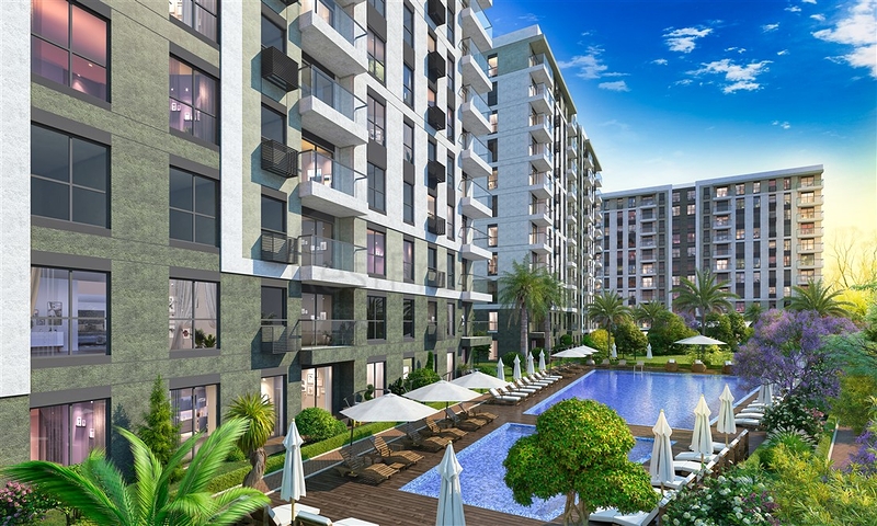 2+1 and 3+1 apartments in Kepez - Antalya area 