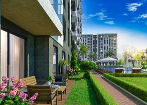 2+1 and 3+1 apartments in Kepez - Antalya area 
