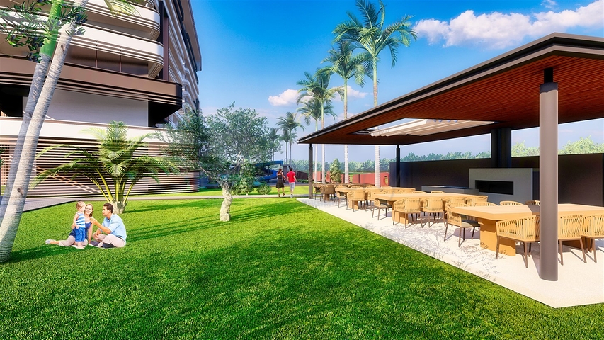 1+1 apartment in Altyntas - Antalya area 