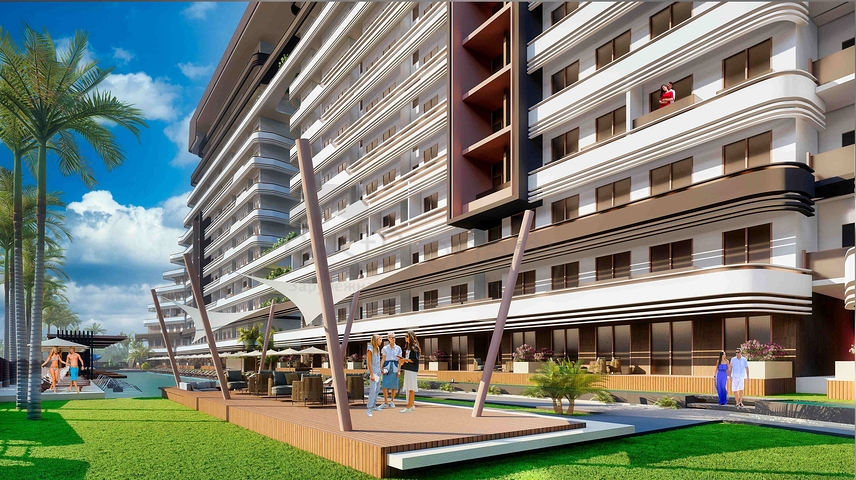 1+1 apartment in Altyntas - Antalya area 