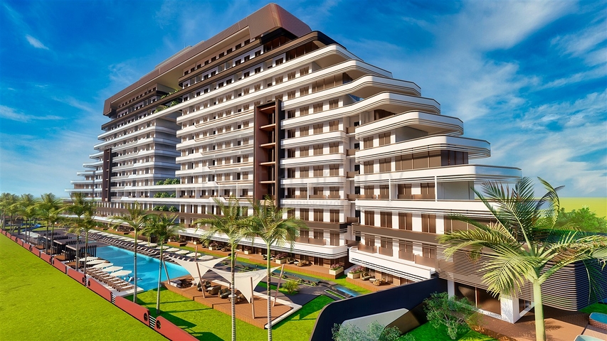 1+1 apartment in Altyntas - Antalya area 