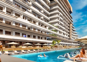 1+1 apartment in Altyntas - Antalya area 