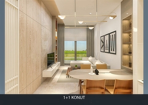 1+1 apartment in Altyntas - Antalya area 