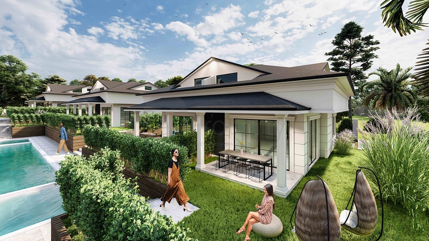 2+1 and 3+1 villas in Kemer - Antalya area 