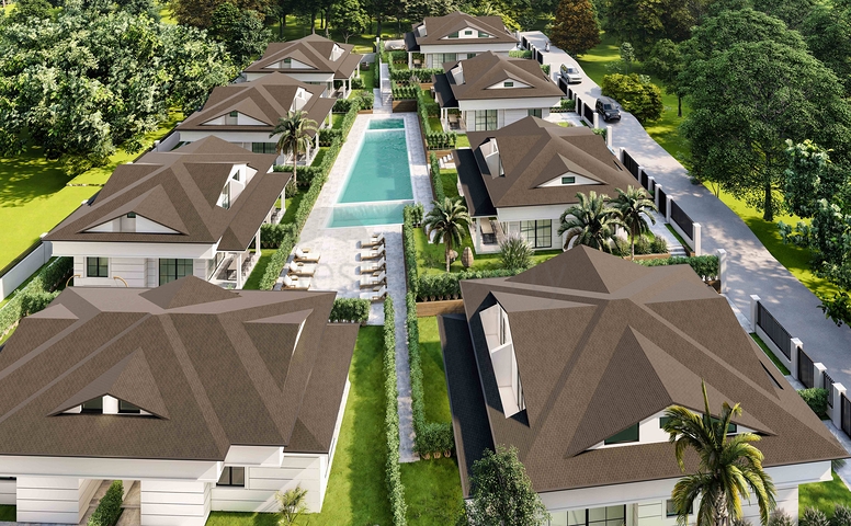 2+1 and 3+1 villas in Kemer - Antalya area 