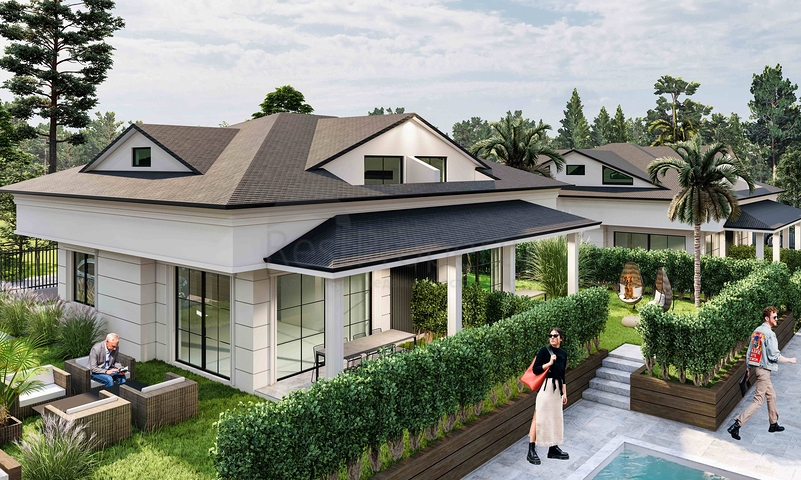 2+1 and 3+1 villas in Kemer - Antalya area 