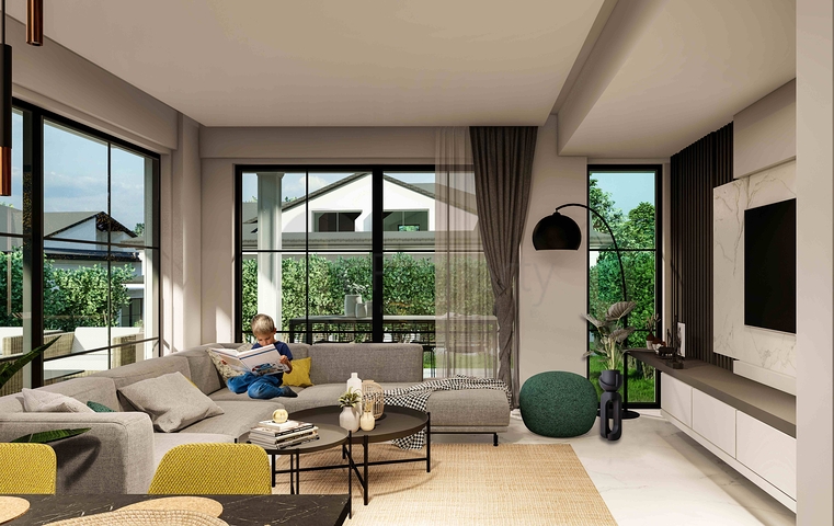 2+1 and 3+1 villas in Kemer - Antalya area 